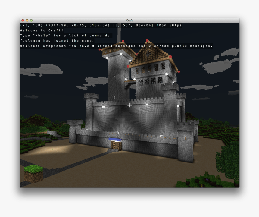 A Free Sandbox Minecraft Clone Game - Castle, HD Png Download, Free Download