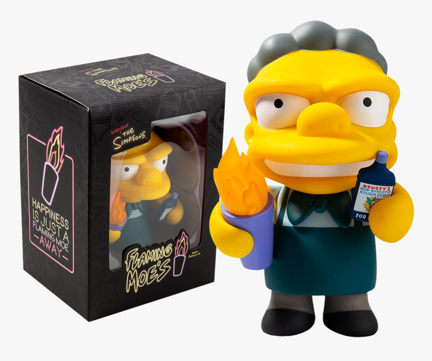 Kidrobot Simpsons Moe, HD Png Download, Free Download