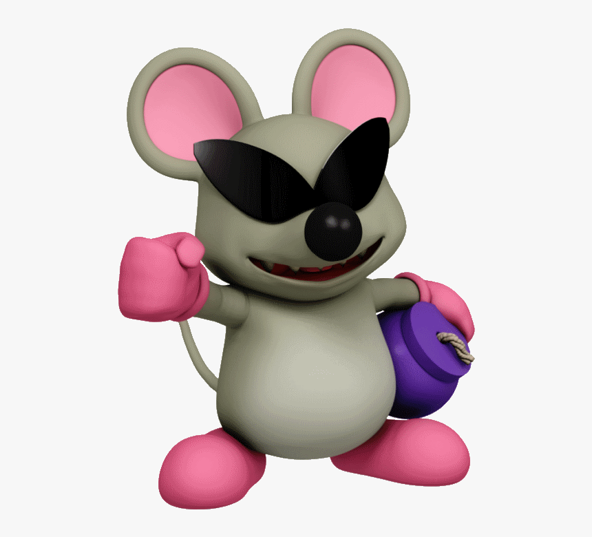 Mouserbyjoeadok - Super Mario Mouser, HD Png Download, Free Download