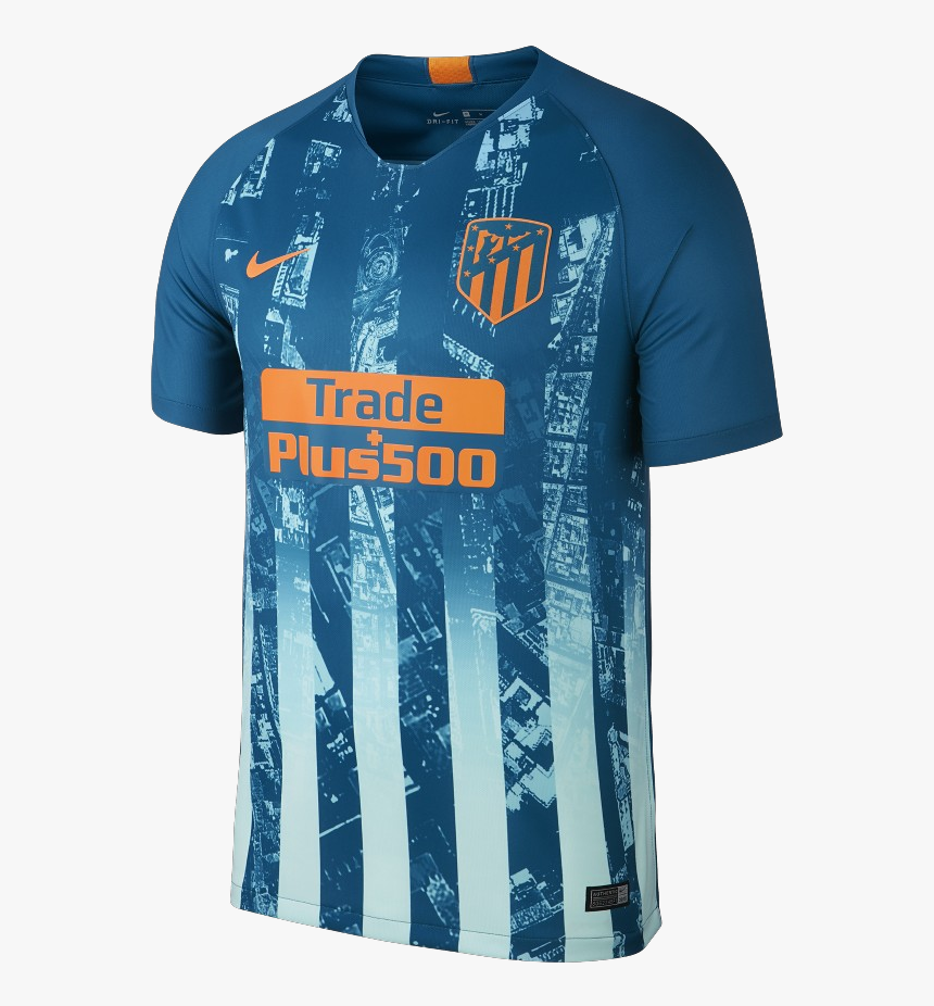 Atletico Madrid 18 19 3rd Jersey Title Atletico Atletico Madrid Kits Hd Png Download Kindpng