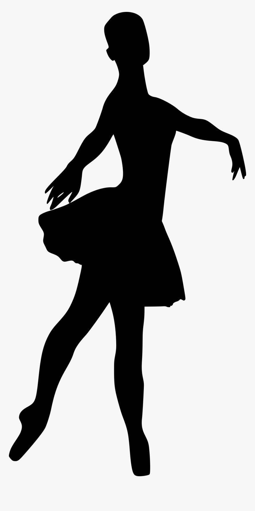 Ballerina Clipart , Png Download - Template For Dance Class, Transparent Png, Free Download