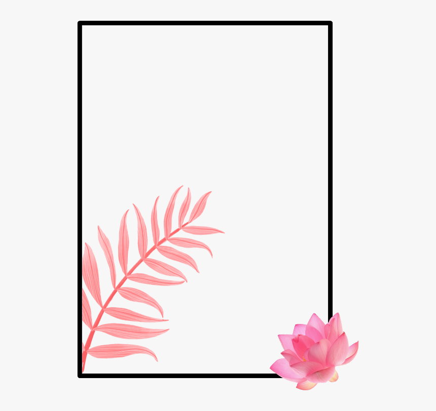 Floral Frame, HD Png Download, Free Download