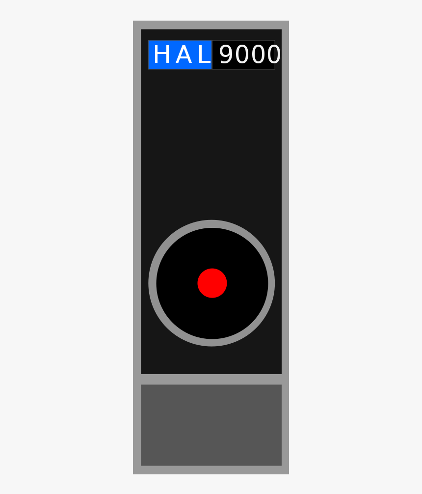 File - Hal 9000 - Svg - Circle, HD Png Download, Free Download