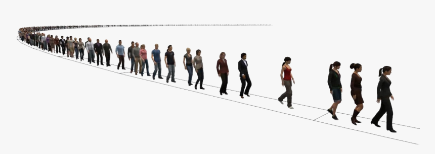 Crowd Png Image File - People Crowd Walking Png, Transparent Png, Free Download