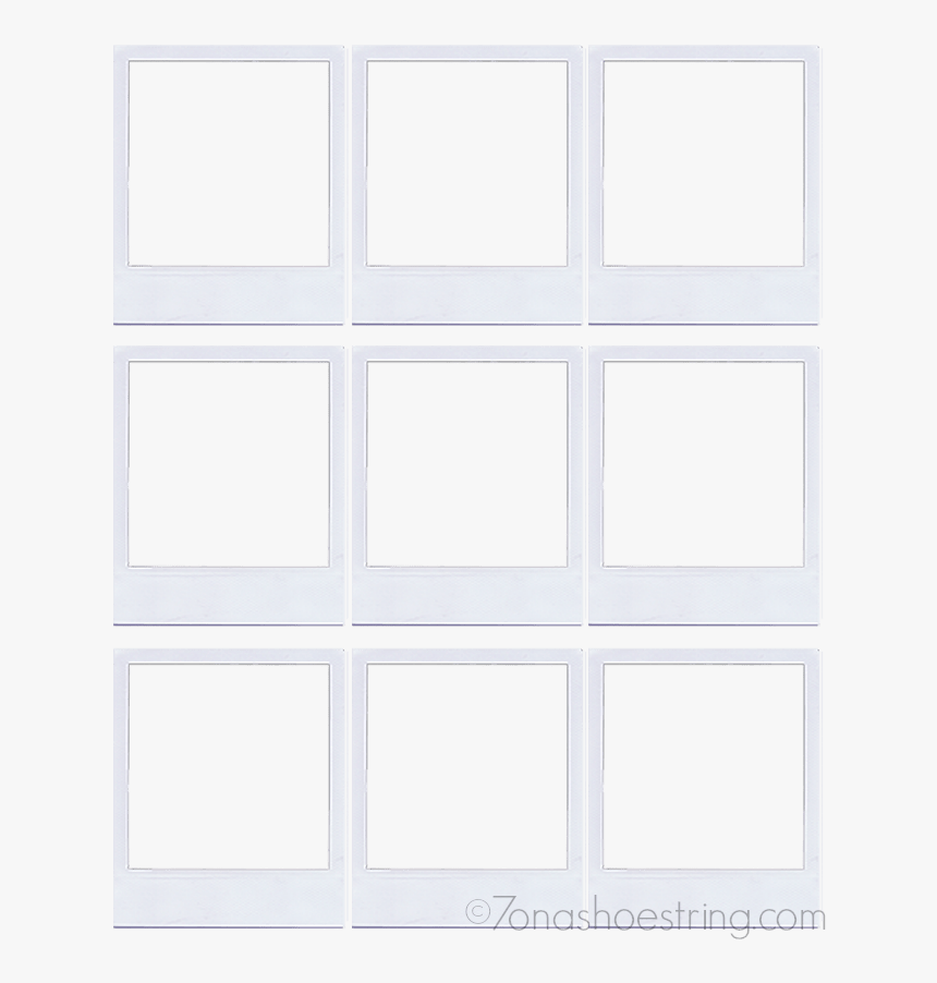 Polaroid Frames To Print, HD Png Download, Free Download