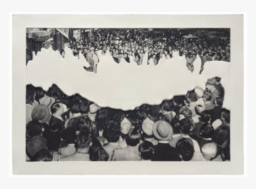 Crowds With Shape Of Reason Missing - John Baldessari Crowd, HD Png Download, Free Download