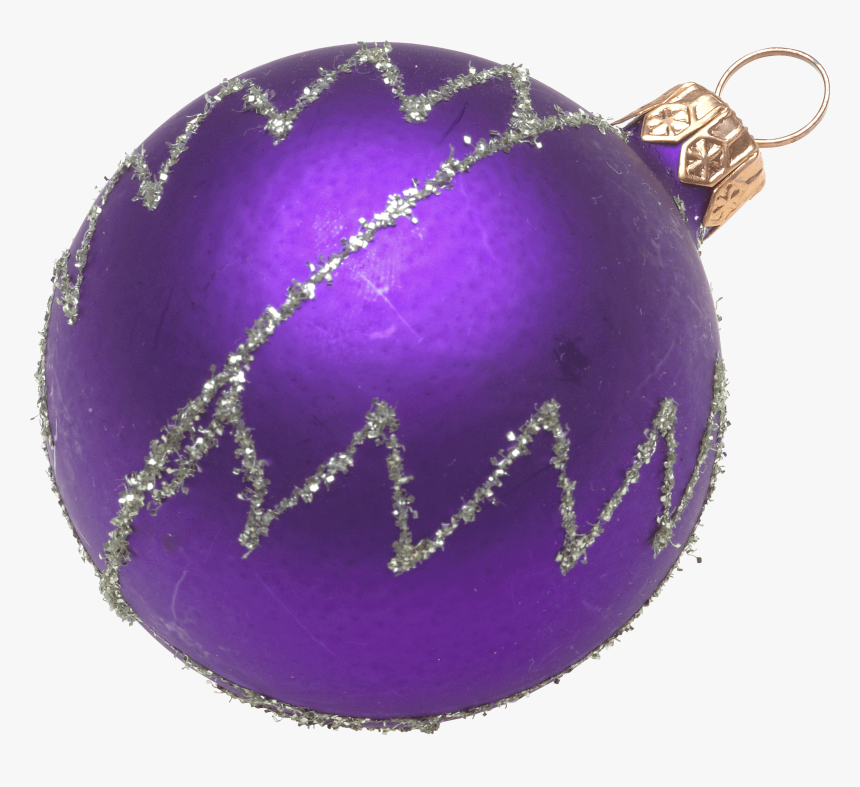 Purple Hd Ball Christmas Png Image - Игрушки На Елку Пнг, Transparent Png, Free Download