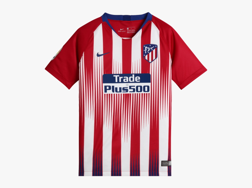 Official Atletico Madrid 2018-19 Jersey - Atletico Madrid 19 20 Kit, HD Png Download, Free Download
