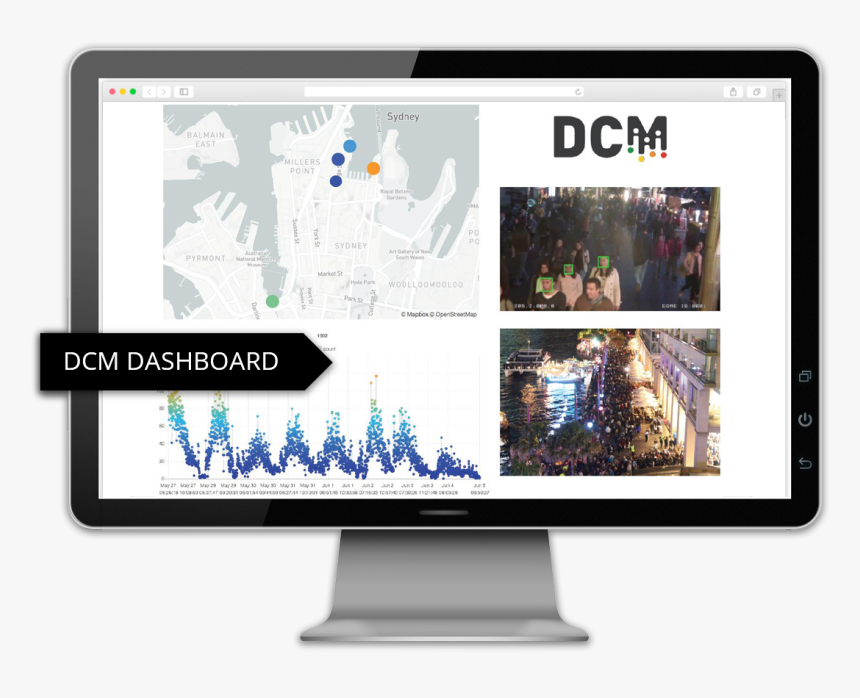 Dynamic Crowd Management Mobile App - Led-backlit Lcd Display, HD Png Download, Free Download