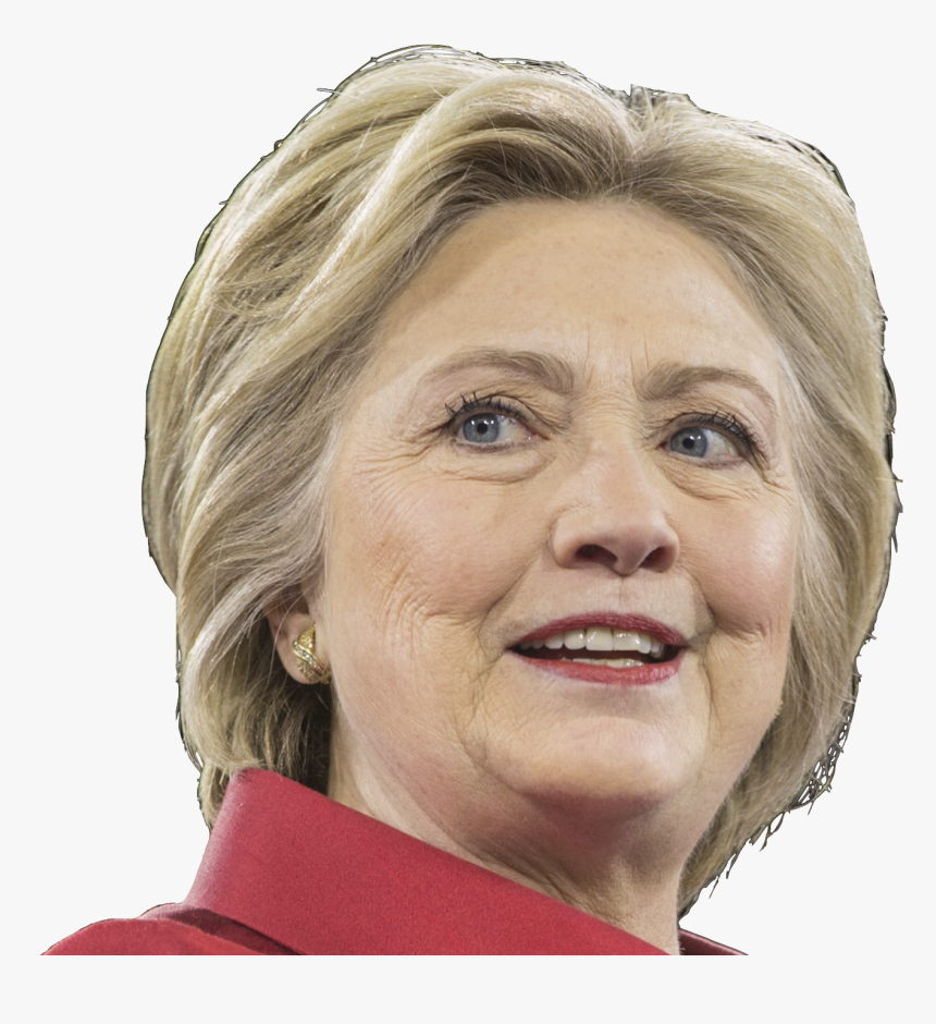 Hillary Clinton Png Clipart - Hillary Clinton Face Pdf, Transparent Png, Free Download