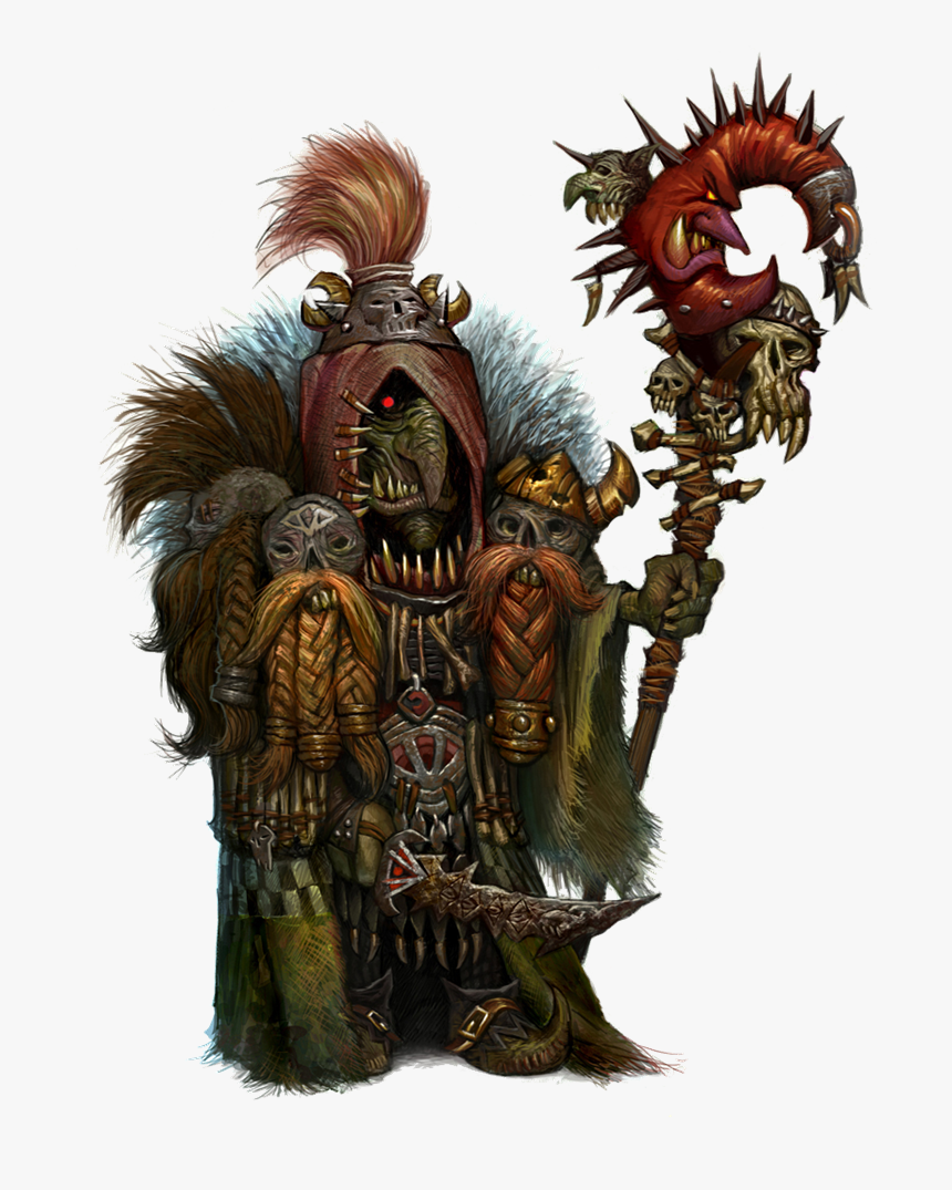Witch Doctor Png - Goblin Witch Doctor D&d, Transparent Png, Free Download