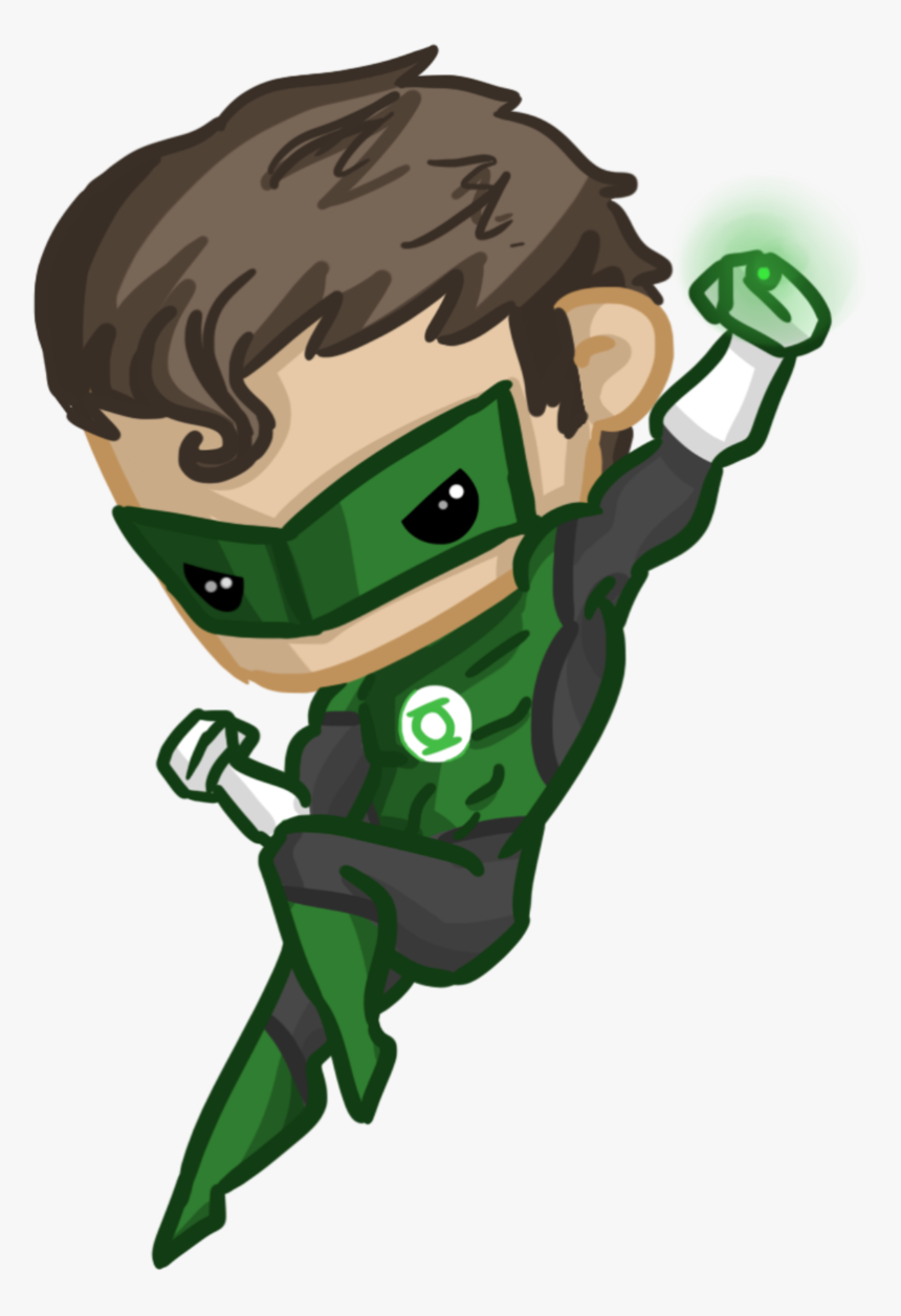 Lego Clipart Green Lantern - Cute Green Lantern Drawings, HD Png Download, Free Download