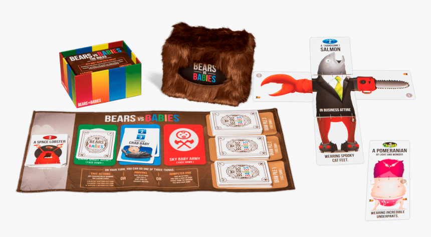 Bears Vs Babies Card Game - Bears Vs Babies, HD Png Download, Free Download