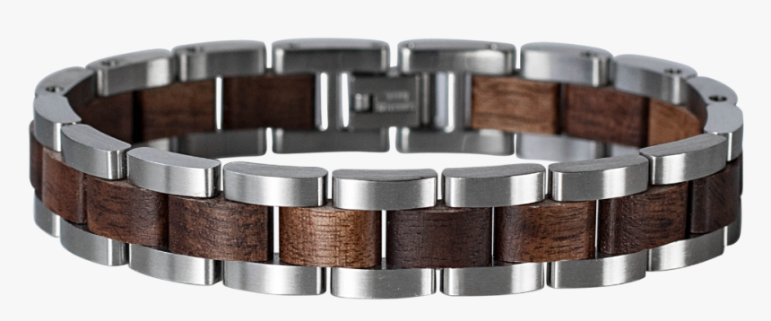 Stainless Steel Wood Bracelet, HD Png Download, Free Download