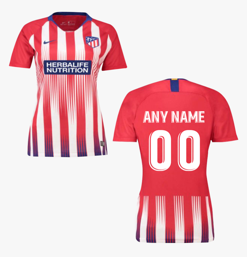 Atletico Madrid Lady Jersey Png, Transparent Png, Free Download