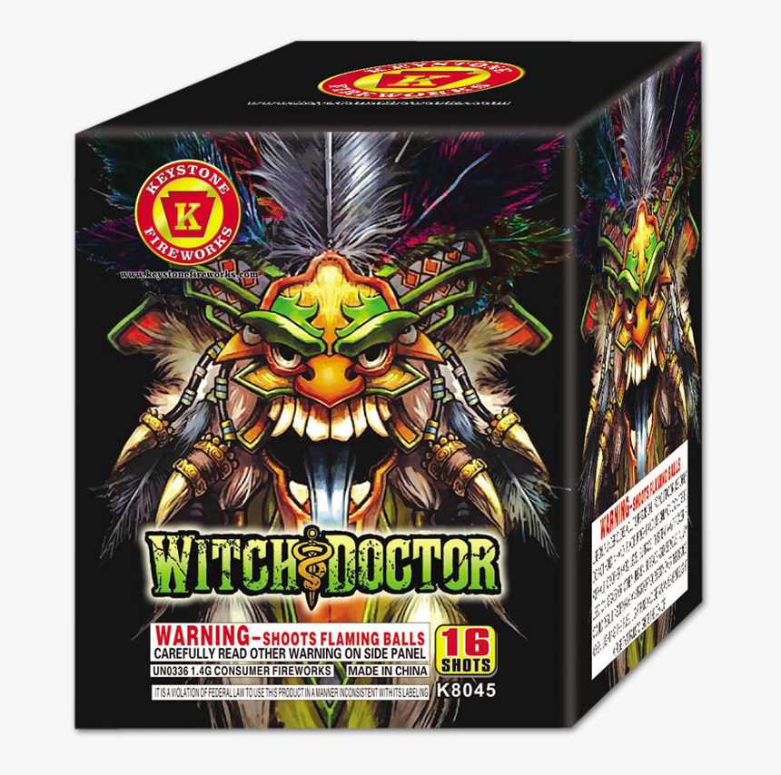 Keystone Fireworks 200 Gram Repeater Cake - Diablo 3 Witch Doctor, HD Png Download, Free Download