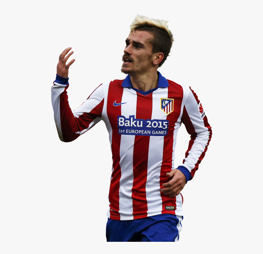 Antoine Griezmann Atletico Madrid Png , Png Download - Griezmann Barça Png Atletico De Madrid, Transparent Png, Free Download