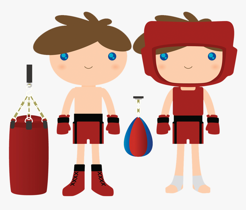 Muay Thai Boxing Drawing Clip Art - Drawing, HD Png Download, Free Download