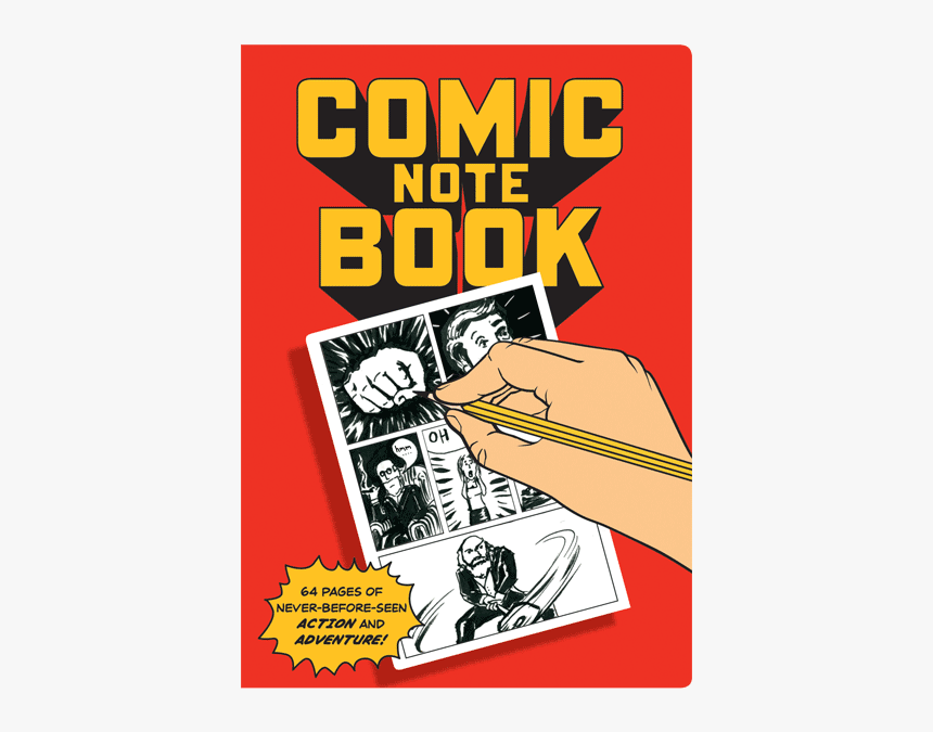 Comic Book Notebook - Comic Notebook, HD Png Download, Free Download