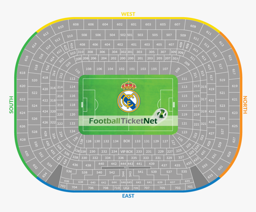 Santiago Bernabeu Category 1, HD Png Download, Free Download