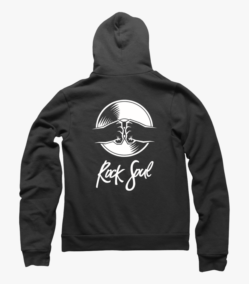 Rock N Soul Hoodie - Black Hoodie Stone Washed Back, HD Png Download, Free Download