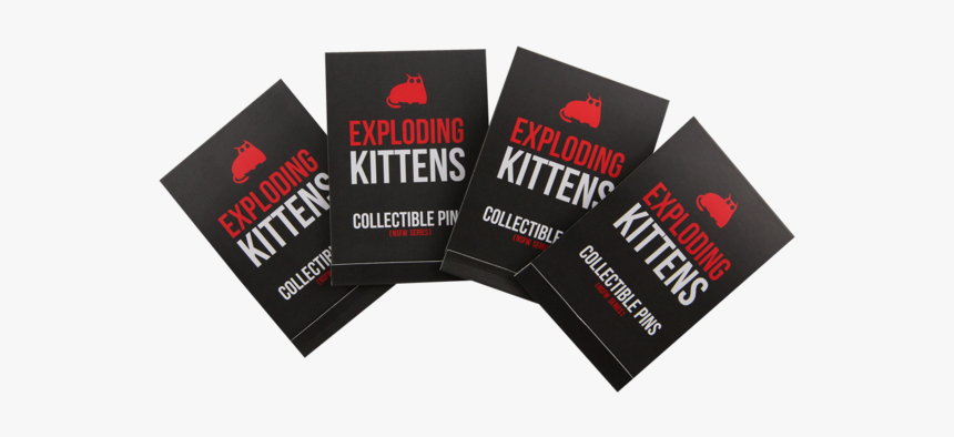 Exploding Kittens Backpack Hangers Cards, HD Png Download, Free Download