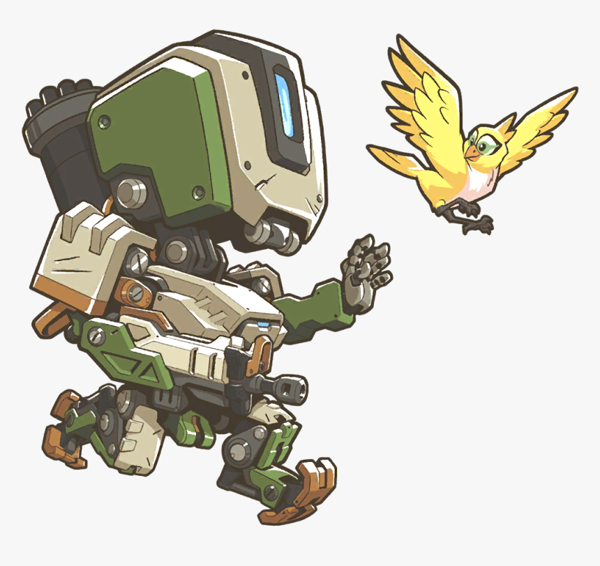 Image Cute Overwatch Wiki Vector Transparent Stock - Overwatch Bastion Cute Spray, HD Png Download, Free Download