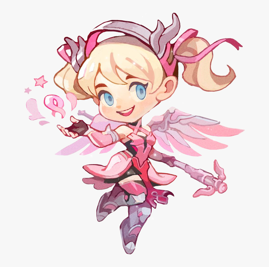 Overwatch Pink Mercy Sprays, HD Png Download, Free Download