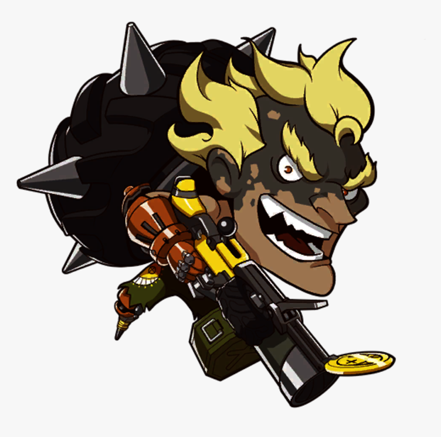 Overwatch Junkrat Main Freetoedit - Overwatch Junkrat Cute Spray, HD Png Download, Free Download