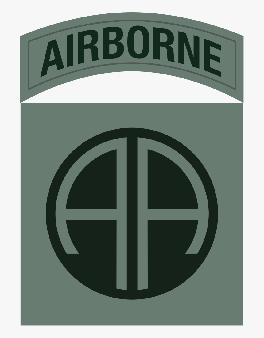 82nd Airborne Subdued Patch, HD Png Download, Free Download