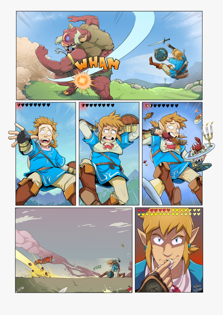 Breath Of The Wild Comics, HD Png Download, Free Download