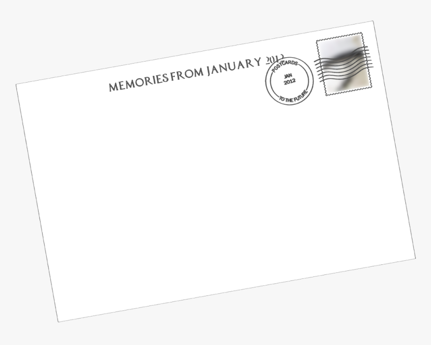 Blank Postcard Png - Paper, Transparent Png, Free Download