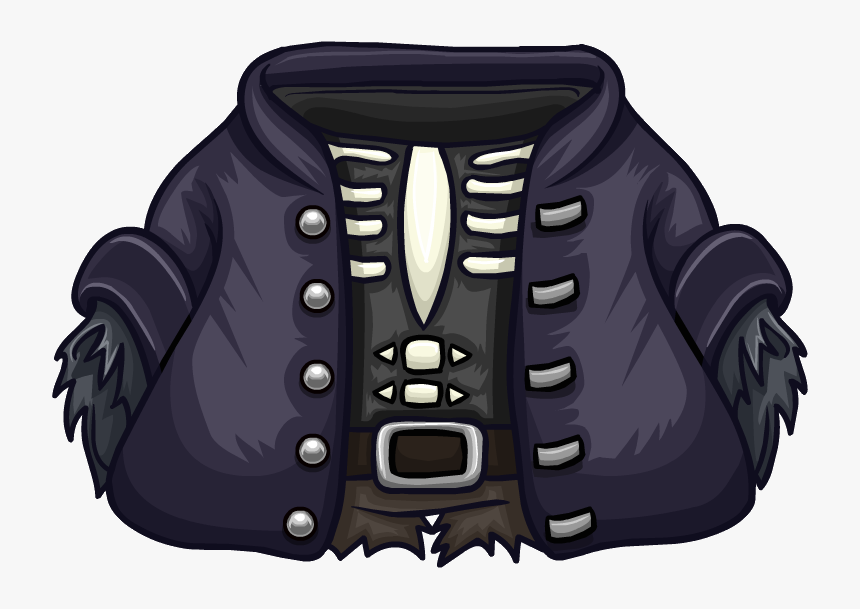 Club Penguin Fantasia De Fantasma - Club Penguin Pirate Costume, HD Png Download, Free Download