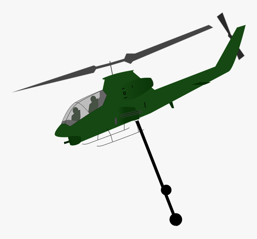 Helicopter, Airdrop, Aircraft, Airborne, Drop, Duty - Army Helicopter Clipart, HD Png Download, Free Download