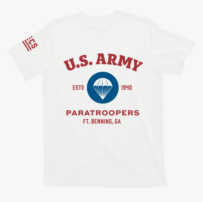 Airborne Us Army Paratroopers T-shirt - Active Shirt, HD Png Download, Free Download