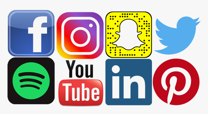 Social Media Icons Copy Large Printable Social Media Icons Hd Png Download Kindpng