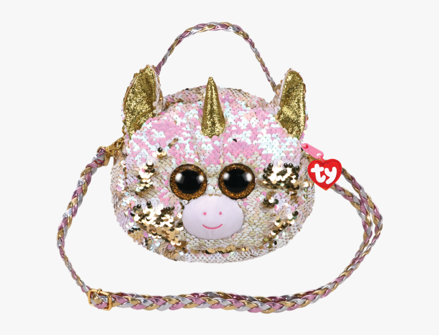 Beanie Boo Gear Sequins Fantasia Purse - Ty Bags, HD Png Download, Free Download