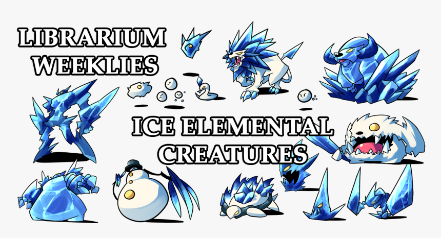 Ice Banner - Rpg Maker Mv Ice Elemental, HD Png Download, Free Download