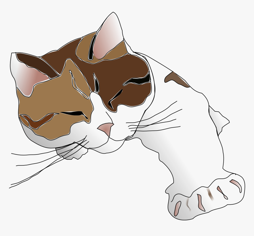 Clip Art Calico Cat, HD Png Download, Free Download