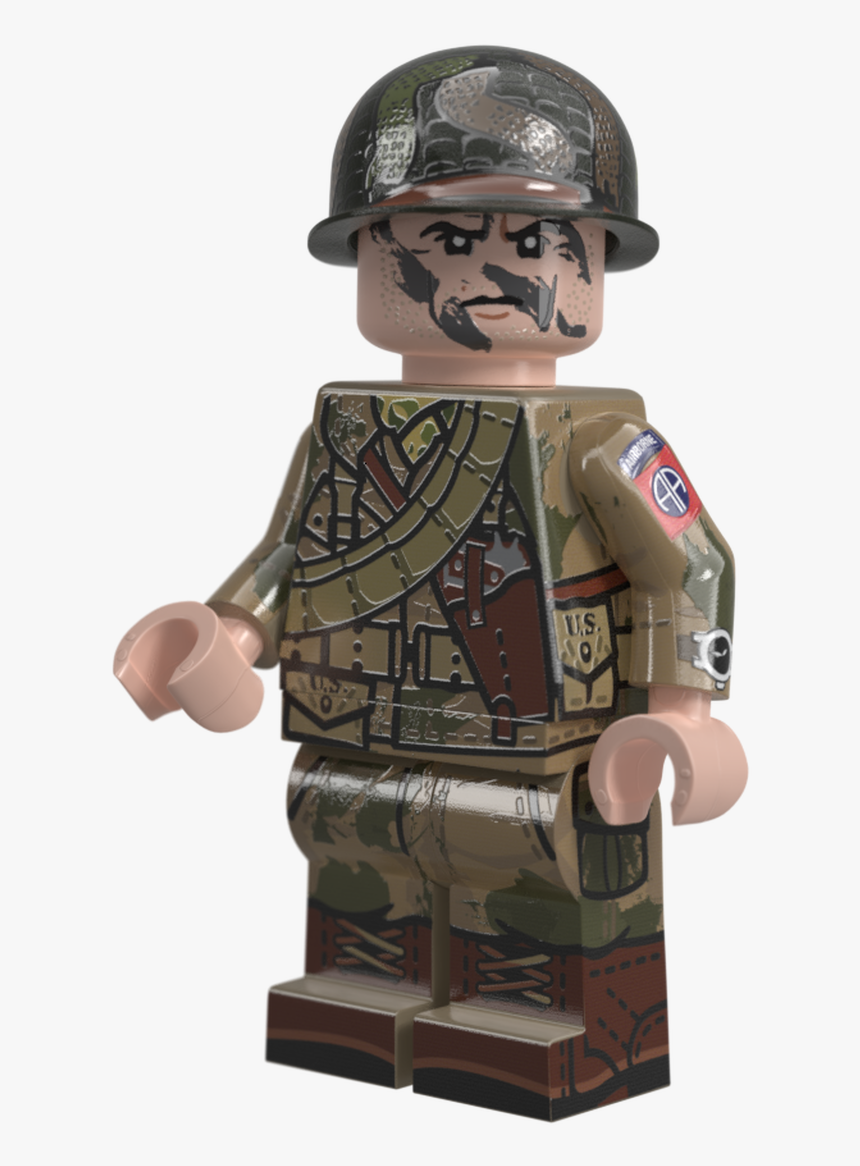 Wwii Us 82nd Airborne - Lego Ww2 German Medic, HD Png Download, Free Download