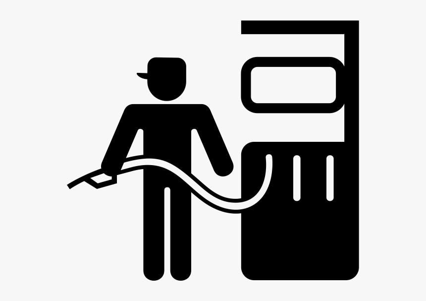 Transparent Gas Pump Clip Art Png - Gas Station Attendant Icon, Png Download, Free Download