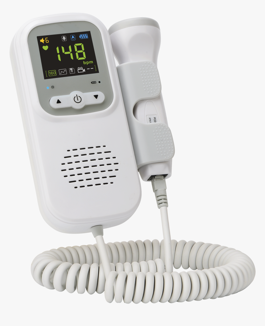 Fetal Heart Rate Monitor Color Ultrasonic Diagnostic - Monitor De La Frecuenci Cardiaca Fetal, HD Png Download, Free Download