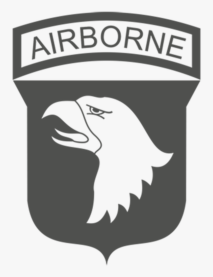 101st Airborne Division Vinyl Logo Decal High Glossy, - 101st Airborne Logo, HD Png Download, Free Download