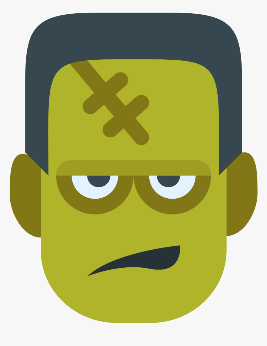 Cara Frankenstein Png, Transparent Png, Free Download