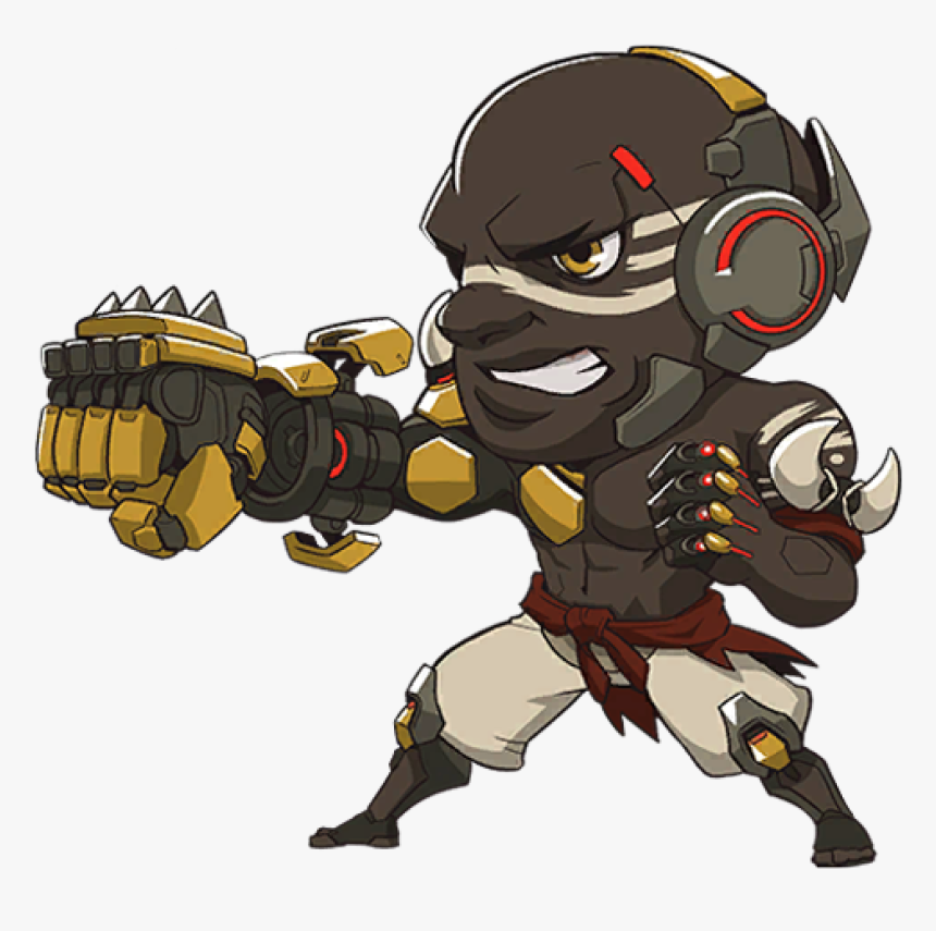 Overwatch Doomfist Cute Spray, HD Png Download, Free Download