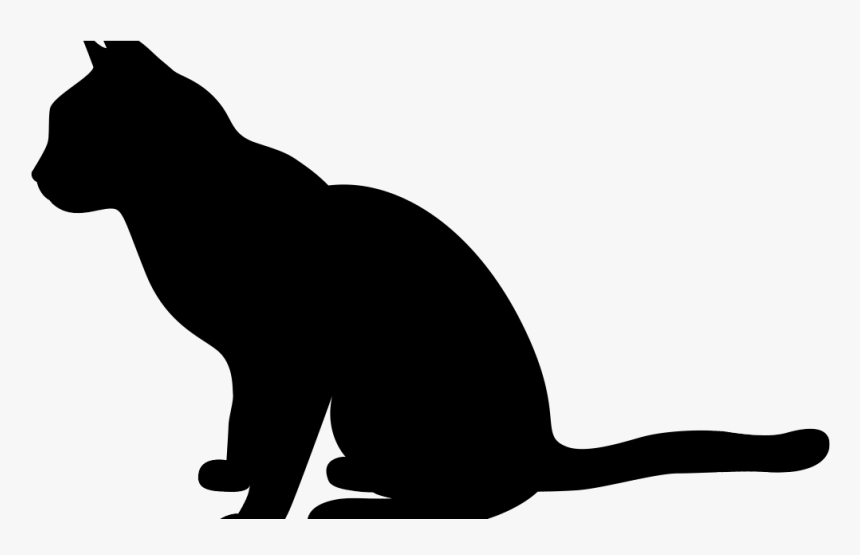 Cat Yawns Clipart , Png Download - Transparent Background Cat Clip Art, Png Download, Free Download