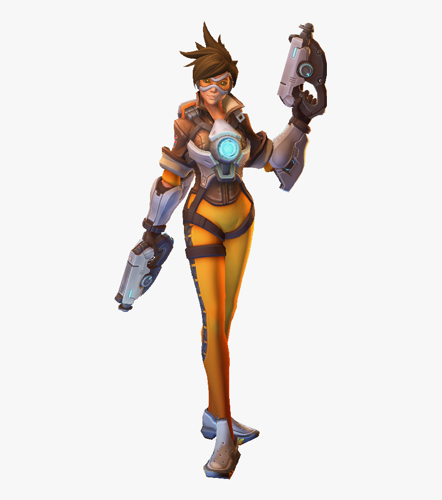 Tracer Png - Tracer Overwatch Full Body, Transparent Png, Free Download