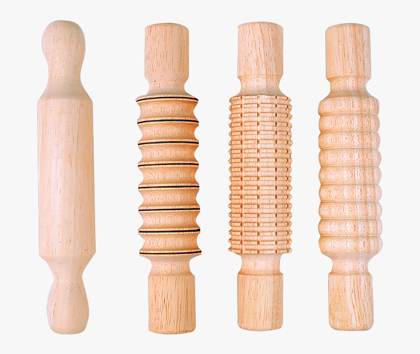 Mini Wooden Rolling Pin For Playdough From $4 - Different Type Of Rolling Pins, HD Png Download, Free Download