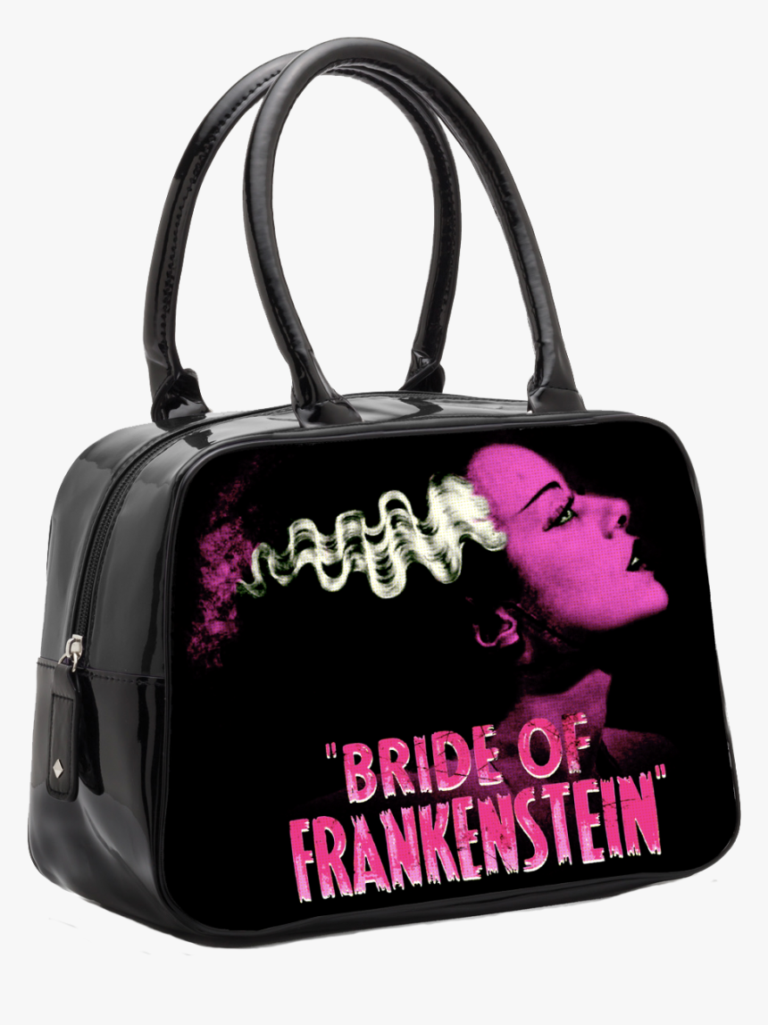 Image Of Bride Of Frankenstein Bowler Handbag - Rock Rebel Frankenstein Bag, HD Png Download, Free Download