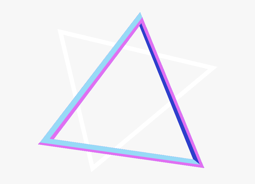 Text Geometric Triangle Graphics Png Free Photo Clipart - Cool Geometric Triangles Png, Transparent Png, Free Download